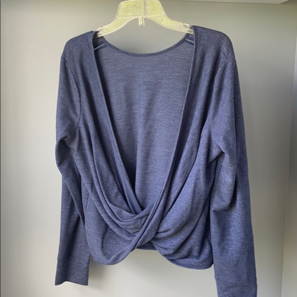 Cris cross open back Victoria’s Secret sweatshirt